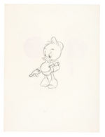 DISNEY CHARACTER ORIGINAL CONCEPT ART LOT.