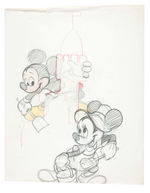 DISNEY CHARACTER ORIGINAL CONCEPT ART LOT.