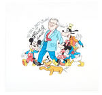 ROGER RABBIT/DISNEY LEGEND JACK LINDQUIST ORIGINAL ART FOR WATCHES.