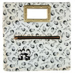 "THE BEATLES" CLOTH HANDBAG WITH TAG.