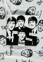 "THE BEATLES" CLOTH HANDBAG WITH TAG.