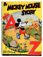 “A MICKEY MOUSE STORY FROM A TO Z” ENGLISH HARDCOVER.