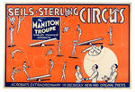 "SEILS-STERLING CIRCUS" POSTER PAIR.