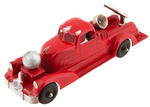 HUBLEY CAR AND BOXED FIRE ENGINE.