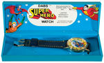 SUPERMAN & WONDER WOMAN "DABS SUPER HERO WATCH" PAIR.