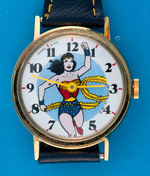 SUPERMAN & WONDER WOMAN "DABS SUPER HERO WATCH" PAIR.