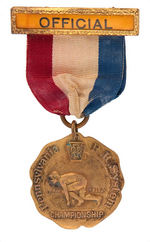 PENNSYLVANIA RAILROAD FOUR IN-HOUSE AWARD MEDALS 1922-1928.