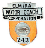 BUS DRIVER HEAVY METAL BADGES.