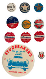 STUDEBAKER BUTTON COLLECTION PLUS "ERSKINE SIX."