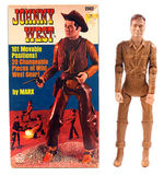 "MARX JOHNNY WEST" BOXED ACTION FIGURE.