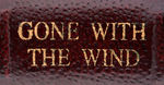 "GONE WITH THE WIND" VINTAGE JEWELRY BOX DESIGNED LIKE BOOK.