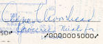 "BEWITCHED" CAST-SIGNED CHECK TRIO.