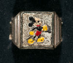 "INGERSOLL" MICKEY MOUSE/DONALD DUCK RING DISPLAY.