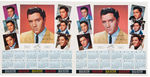 ELVIS PRESLEY TEN PIECE RCA RECORDS PROMO LOT.