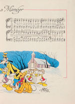 “SING WITH KING AT CHRISTMAS” KING FEATURES PROMO SONG BOOK.