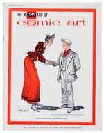 “THE WORLD OF COMIC ART” SET OF ALL FIVE ISSUES.