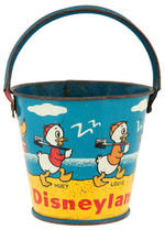 "DISNEYLAND/DONALD DUCK" CANDY CONTAINER SAND PAIL.