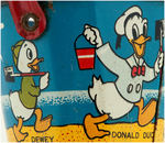 "DISNEYLAND/DONALD DUCK" CANDY CONTAINER SAND PAIL.