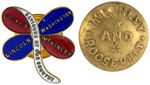 McKINLEY SIX LAPEL STUDS FROM 1896-1900 INCLUDING RARITIES AND A RARE LOCAL.