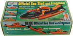 "GI JOE OFFICIAL SEA SLED AND FROGMAN" IN BOX.