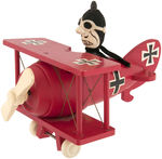 SNOOPY & RED BARON MUSIC BOX PAIR.