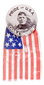 RARE "PRIDE OF U.S.A." LINDBERGH.