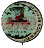 GORGEOUS 1" "MOON BUGGY CO." BY W&H CIRCA 1900.