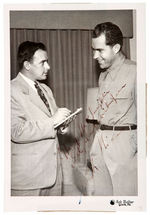 NIXON AS NEWLY ELECTED VICE PRESIDENT SIGNED PHOTO.