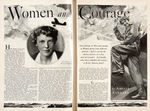 SIX VINTAGE MAGAZINES W/ AMELIA EARHART ARTICLES.