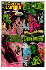 "GREEN LANTERN" LOT OF 6 ISSUES.