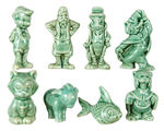 PINOCCHIO FIGURINE SET BY NATIONAL PORCELAIN CO.