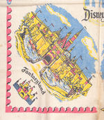 "DISNEYLAND" FABRIC TABLE COVER.