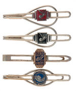 CHICAGO WORLD'S FAIR 1933-1934 EIGHT TIE BARS PLUS PIN.