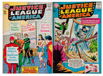 "JUSTICE LEAGUE OF AMERICA" LOT OF 7.