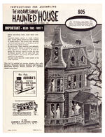 "AURORA/THE ADDAMS FAMILY HAUNTED HOUSE" MODEL.