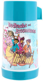 "BEDKNOBS AND BROOMSTICKS" LUNCH BOX WITH THERMOS.