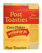 "POST TOASTIES" CEREAL BOX FEATURING PINOCCHIO.