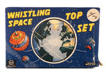 "MARX WHISTLING SPACE TOP SET."