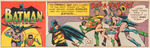 "BATMAN WITH ROBIN THE BOY WONDER" SUNDAY COMIC STRIP PROOF SHEET TRIO.