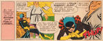 "BATMAN WITH ROBIN THE BOY WONDER" SUNDAY COMIC STRIP PROOF SHEET TRIO.