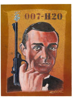 MARK ARMINSKI JAMES BOND "007-H20" ORIGINAL PAINTING.