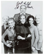 TV STARS SIGNED PHOTO/AUTOGRAPH LOT.