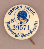 "ORPHAN ANNIE PITTSBURGH POST-GAZETTE."