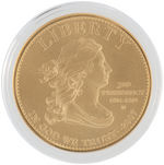 "UNITED STATE MINT - FIRST SPOUSE SERIES GOLD UNCIRCULATED COIN - JEFFERSON'S LIBERTY."