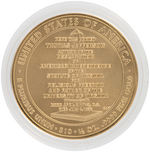 "UNITED STATE MINT - FIRST SPOUSE SERIES GOLD UNCIRCULATED COIN - JEFFERSON'S LIBERTY."