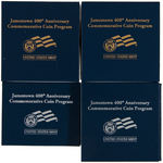 "JAMESTOWN 400th ANNIVERSARY COMMEMORATIVE COIN" SET.