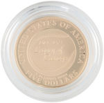 "JACKIE ROBINSON 50th ANNIVERSARY" COMMEMORATIVE GOLD COIN.