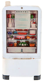 “SERVEL” REFRIGERATOR SALESMANS SAMPLE MODEL.