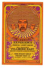 "JIMI HENDRIX EXPERIENCE" POSTCARD.