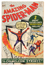 "THE AMAZING SPIDER-MAN" FIRST ISSUE COMIC BOOK.